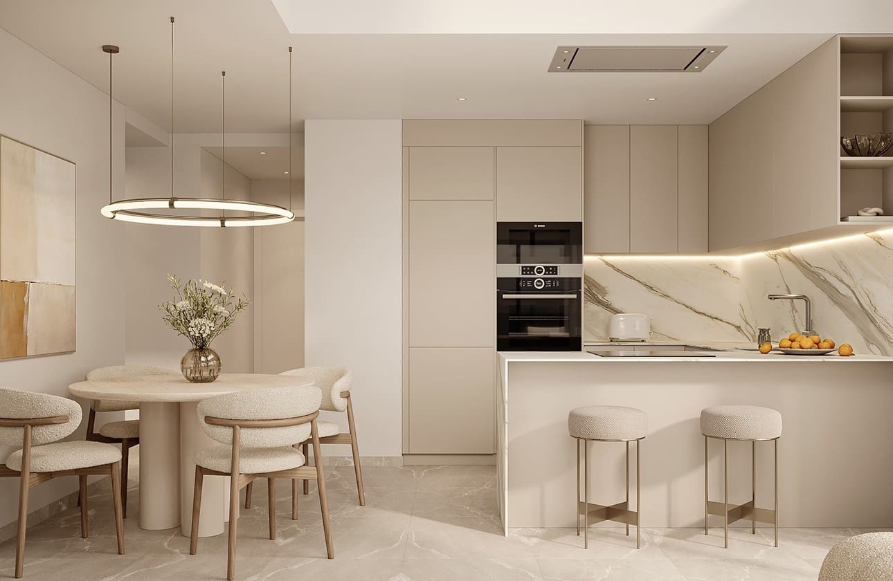 2 chambre Appartement à vendre à Calpe / Calp avec piscine garage - 510 000 € (Ref: 9332668)