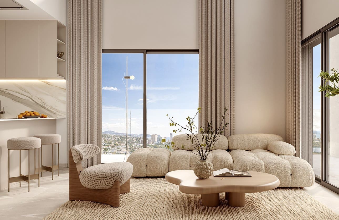 2 chambre Appartement à vendre à Calpe / Calp avec piscine garage - 510 000 € (Ref: 9332668)