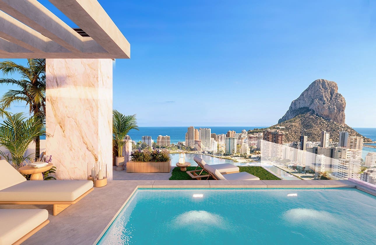 2 chambre Appartement à vendre à Calpe / Calp avec piscine garage - 510 000 € (Ref: 9332668)
