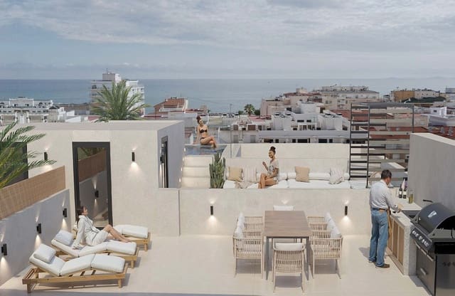 2 soverom Penthouse til salgs i Las Piscinas Naturales, Torrevieja med svømmebasseng - € 538 000 (Ref: 9395344)