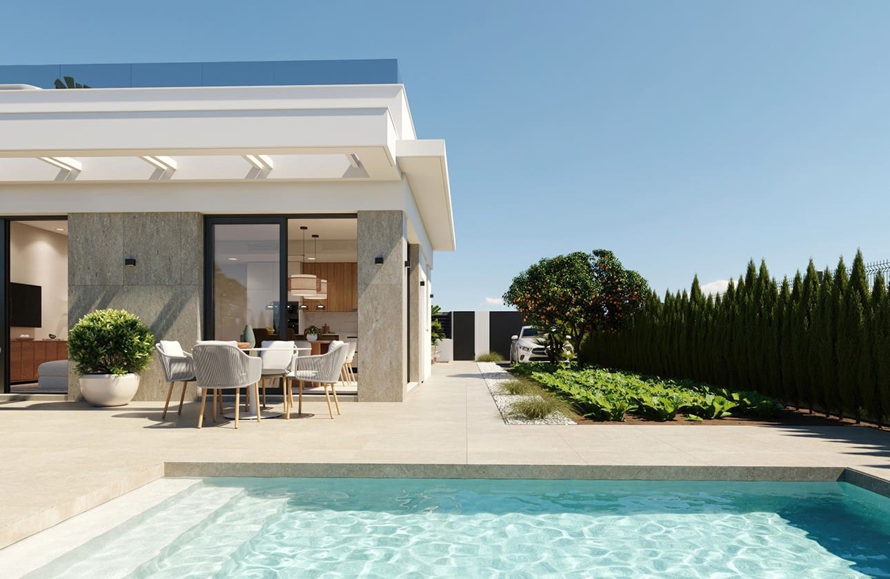 2 bedroom Villa for sale in Fuente Alamo de Murcia with pool garage - € 279,900 (Ref: 9445851)