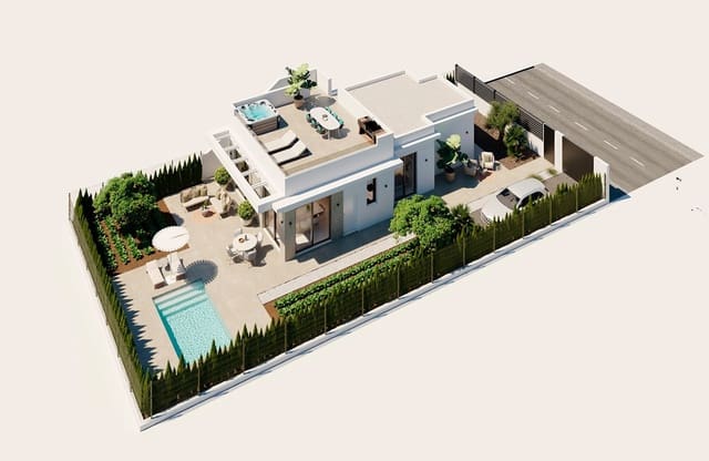 2 bedroom Villa for sale in Fuente Alamo de Murcia with pool garage - € 279,900 (Ref: 9445851)