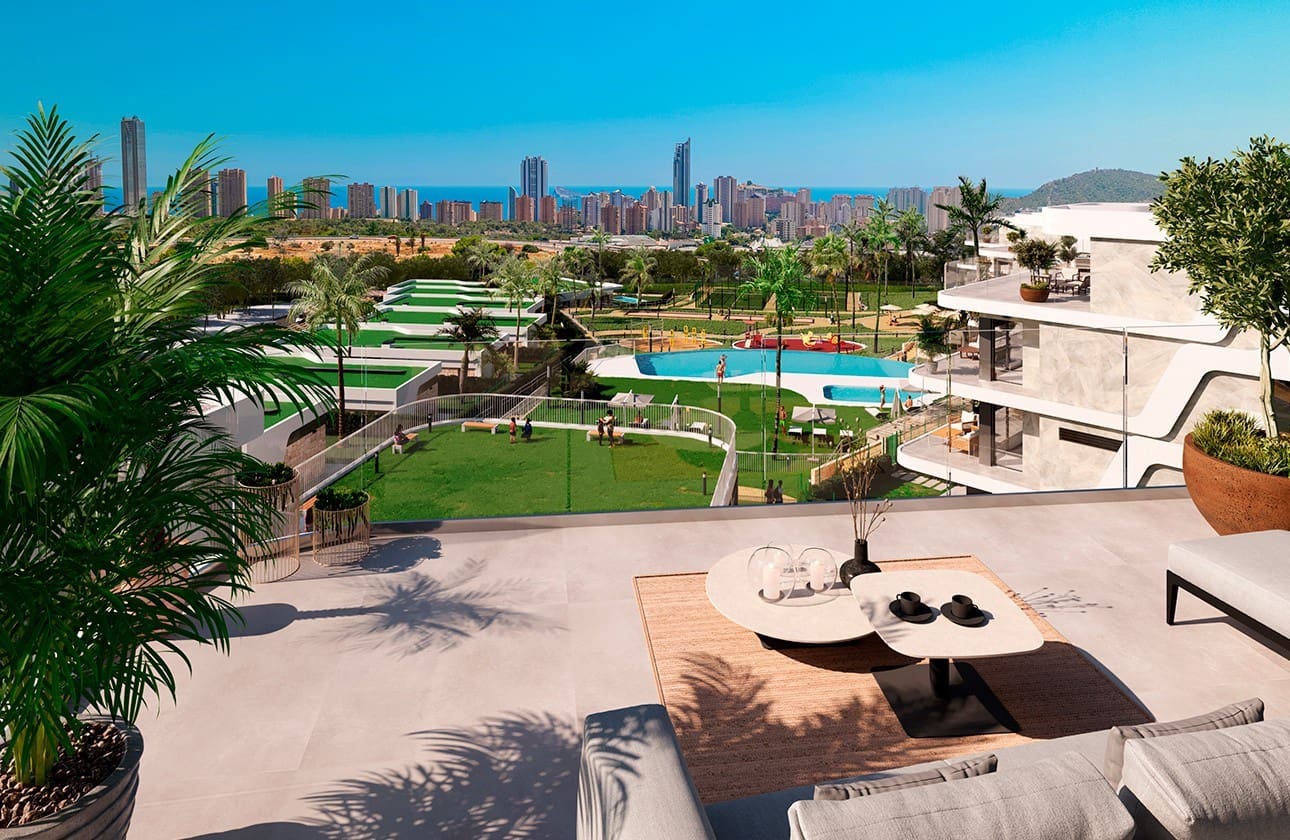 3 bedroom Penthouse for sale in Finestrat with pool garage - € 650,000 (Ref: 9495582)