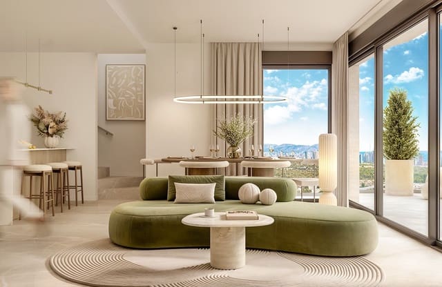 3 sovrum Lägenhet till salu i Golf Bahía, Finestrat med pool garage - 495 000 € (Ref: 9495583)