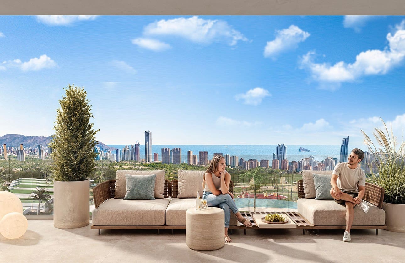 2 bedroom Apartment for sale in Finestrat with pool garage - € 450,000 (Ref: 9495584)