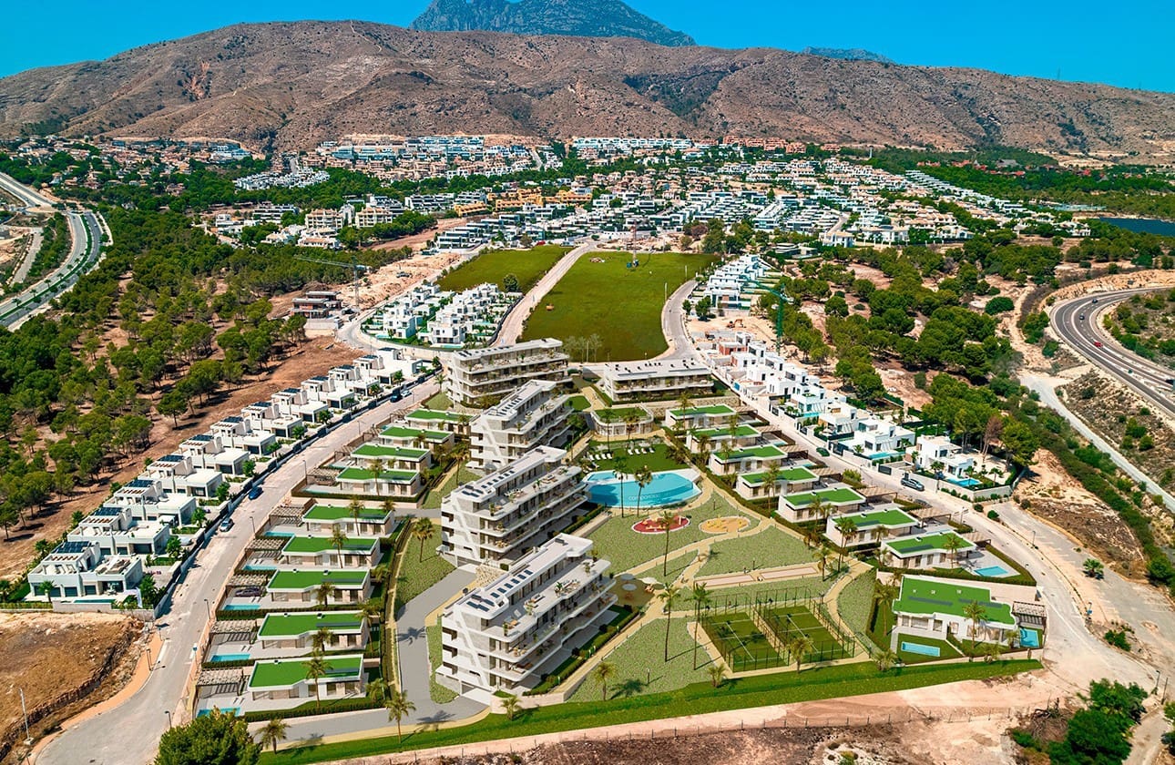 2 bedroom Apartment for sale in Finestrat with pool garage - € 450,000 (Ref: 9495584)