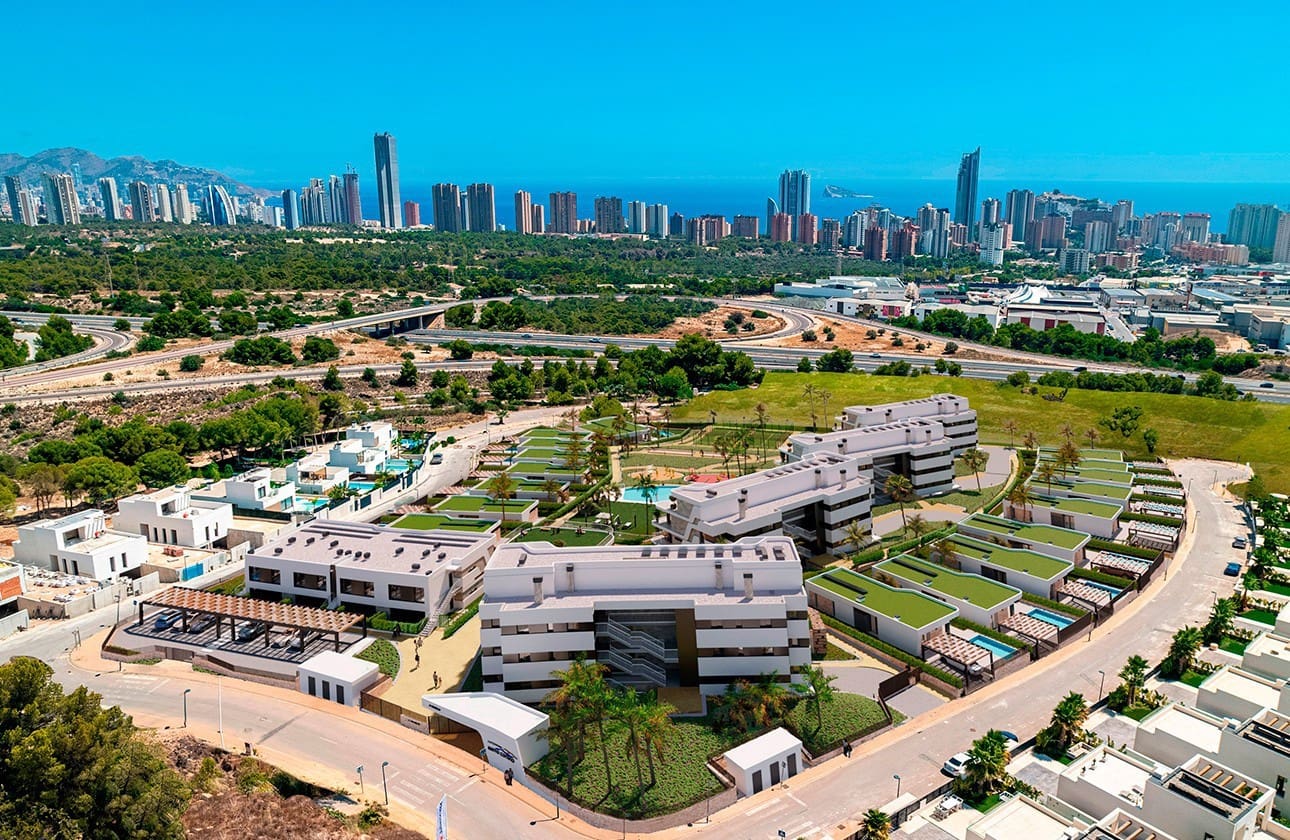 2 soverom Leilighet til salgs i Finestrat med svømmebasseng garasje - € 440 000 (Ref: 9495585)