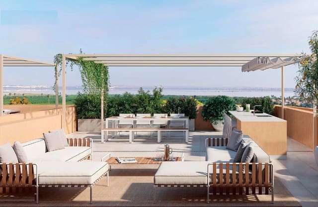 3 quarto Penthouse para venda em Los Balcones com piscina garagem - 349 000 € (Ref: 9532505)