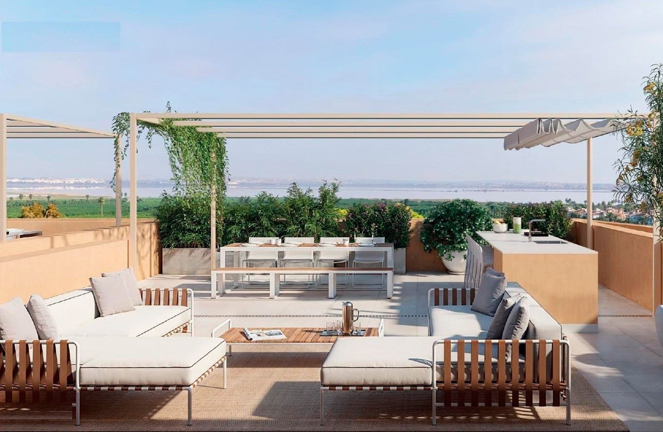 3 chambre Appartement à vendre à Los Balcones avec piscine garage - 409 000 € (Ref: 9532506)