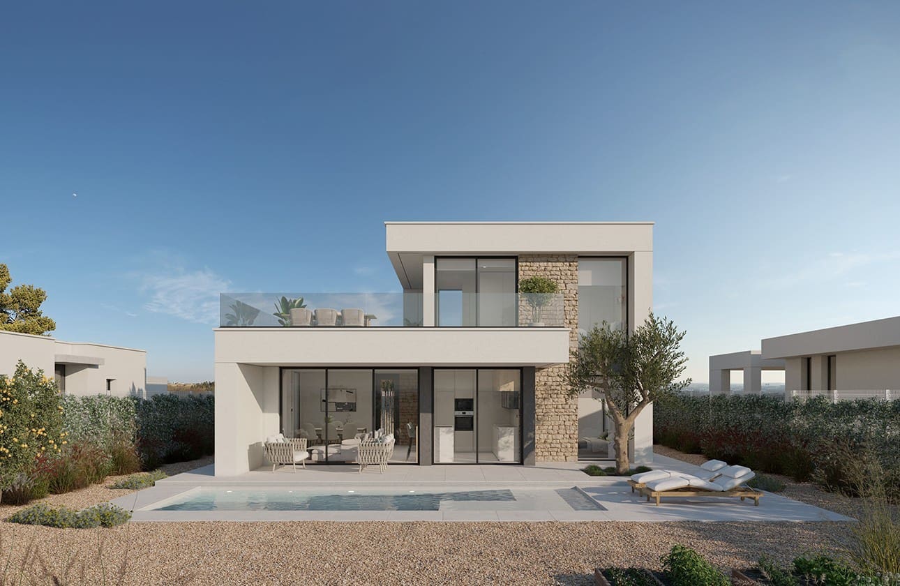 3 chambre Villa/Maison à vendre à Fuente Alamo de Murcia avec piscine garage - 549 500 € (Ref: 9539078)