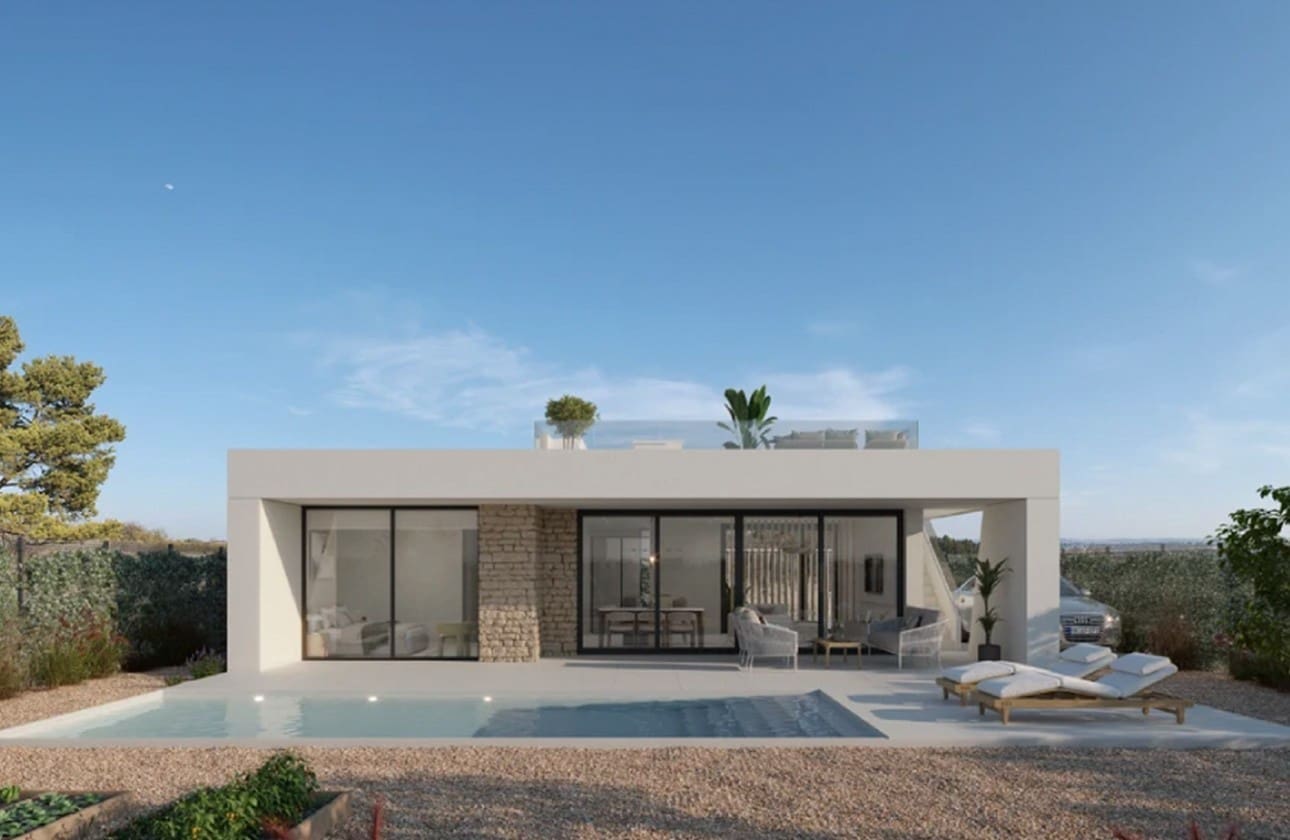 Chalet de 3 habitaciones en Hacienda del Alamo en venta con piscina garaje - 346.400 € (Ref: 9542063)