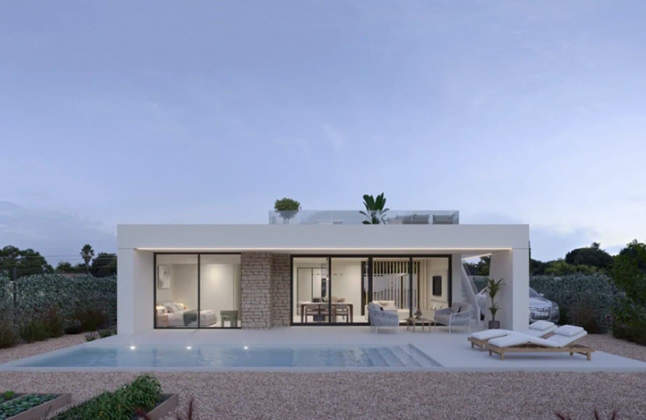 Chalet de 3 habitaciones en Hacienda del Alamo en venta con piscina garaje - 346.400 € (Ref: 9542063)