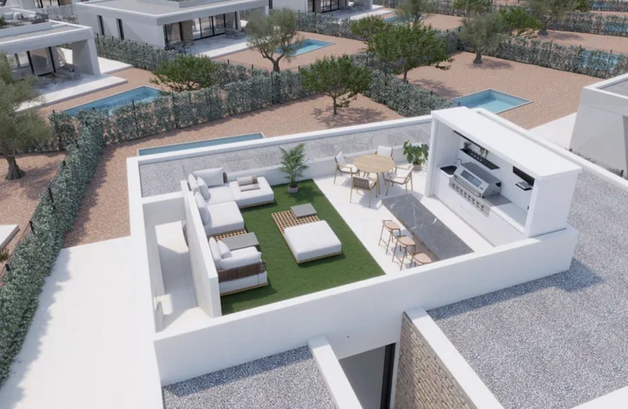 Chalet de 3 habitaciones en Hacienda del Alamo en venta con piscina garaje - 346.400 € (Ref: 9542063)