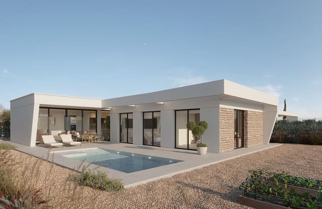 Chalet de 3 habitaciones en Hacienda del Alamo, Fuente Alamo de Murcia en venta con piscina garaje - 487.740 € (Ref: 9542065)