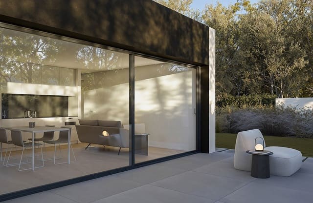 2 sypialnia Willa na sprzedaż w Escandinavia - Cautivador, Alfaz del Pi / L'Alfàs del Pi z basenem garażem - 302 500 € (Ref: 9542342)