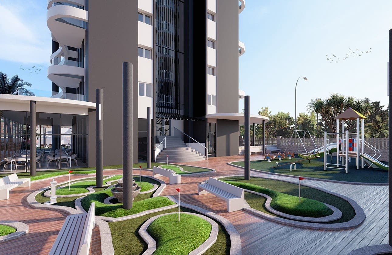 Apartamento de 3 habitaciones en Calpe / Calp en venta con piscina garaje - 450.000 € (Ref: 9572161)