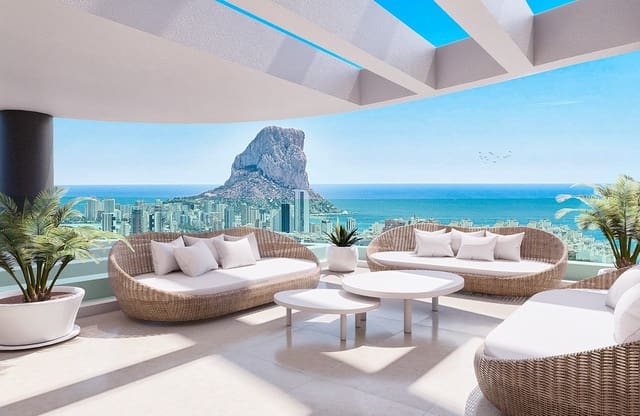 3 Zimmer Apartment zu verkaufen in Levante - Playa Fossa, Calpe / Calp mit Pool Garage - 450.000 € (Ref: 9572161)