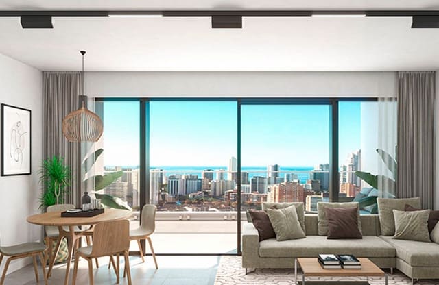 2 soveværelse Lejlighed til salg i Poniente, Benidorm med swimmingpool garage - € 424.950 (Ref: 9572163)