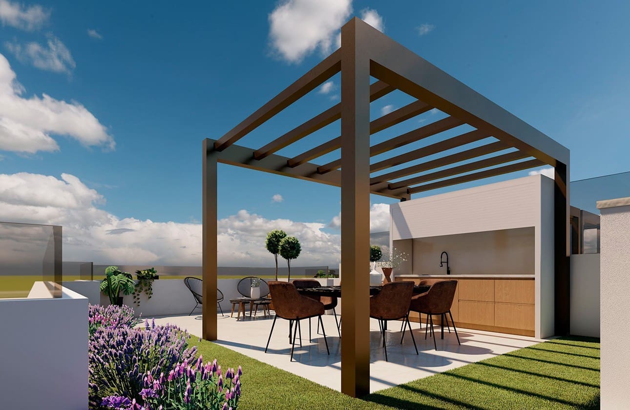 2 quarto Penthouse para venda em San Pedro del Pinatar com piscina garagem - 269 000 € (Ref: 9603370)