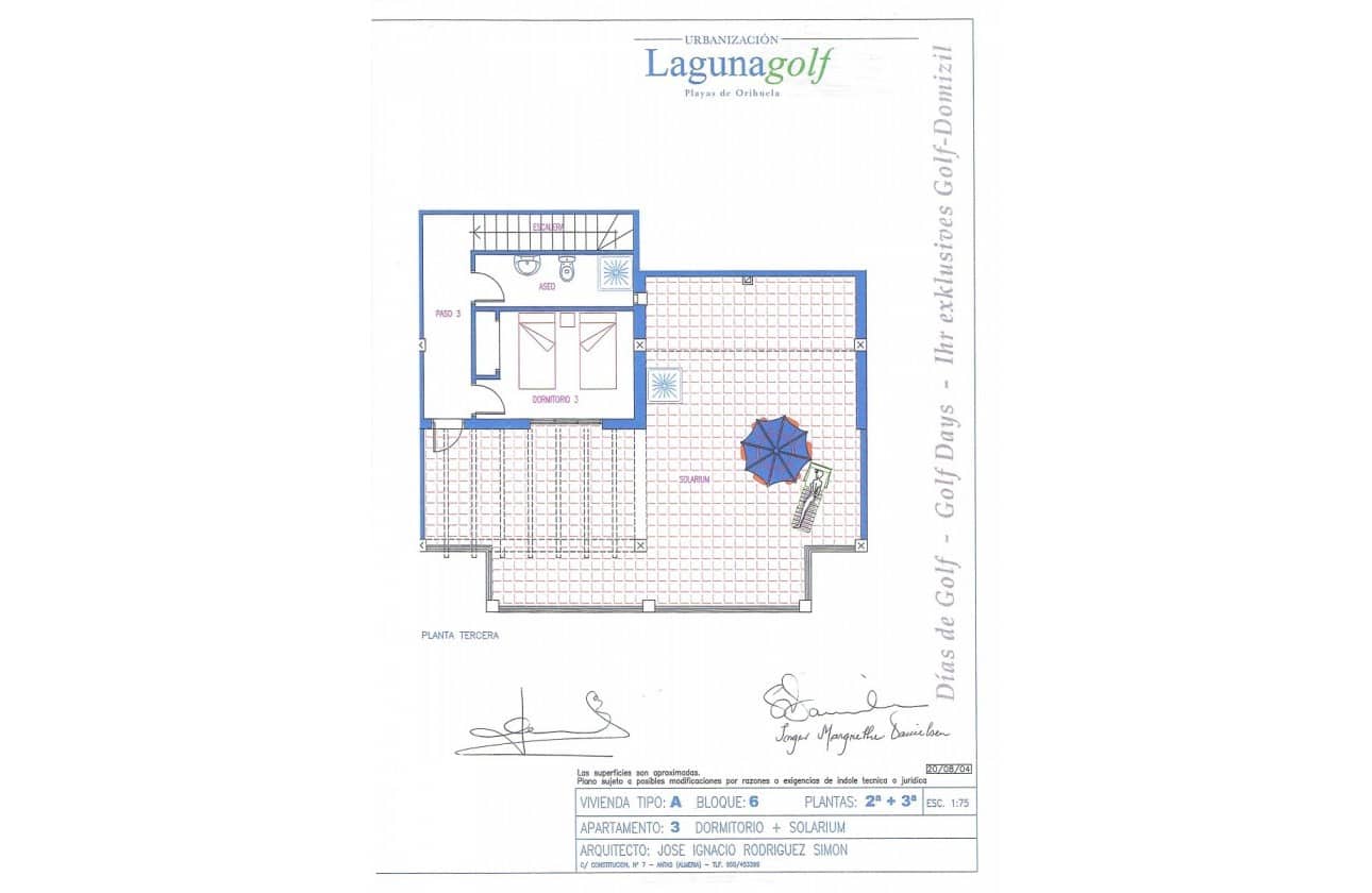 3 soverom Penthouse til salgs i Playa Flamenca med svømmebasseng garasje - € 379 000 (Ref: 9640381)