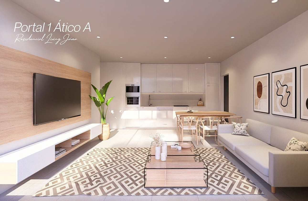 3 chambre Penthouse à vendre à Javea / Xabia avec piscine - 525 000 € (Ref: 9646058)