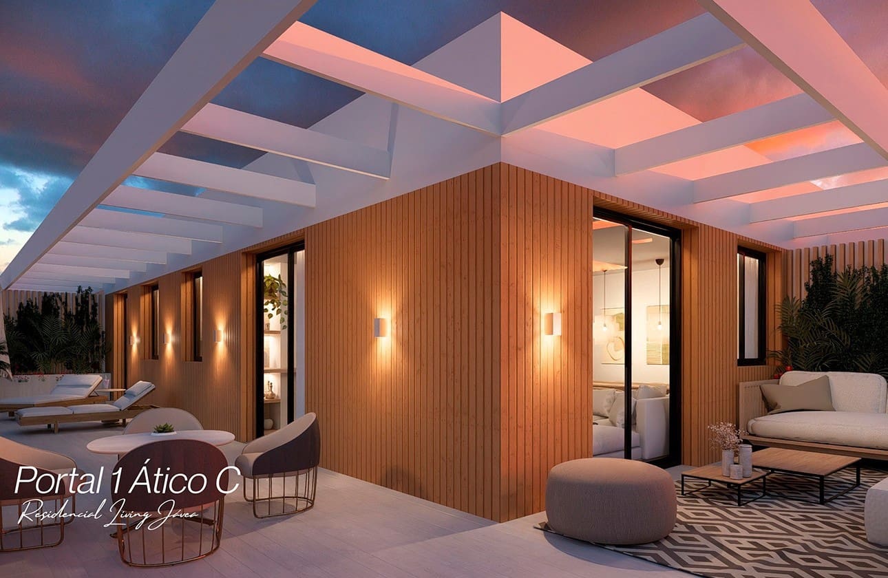 2 makuuhuone Huoneisto myytävänä paikassa Javea / Xabia mukana uima-altaan - 485 000 € (Ref: 9646059)