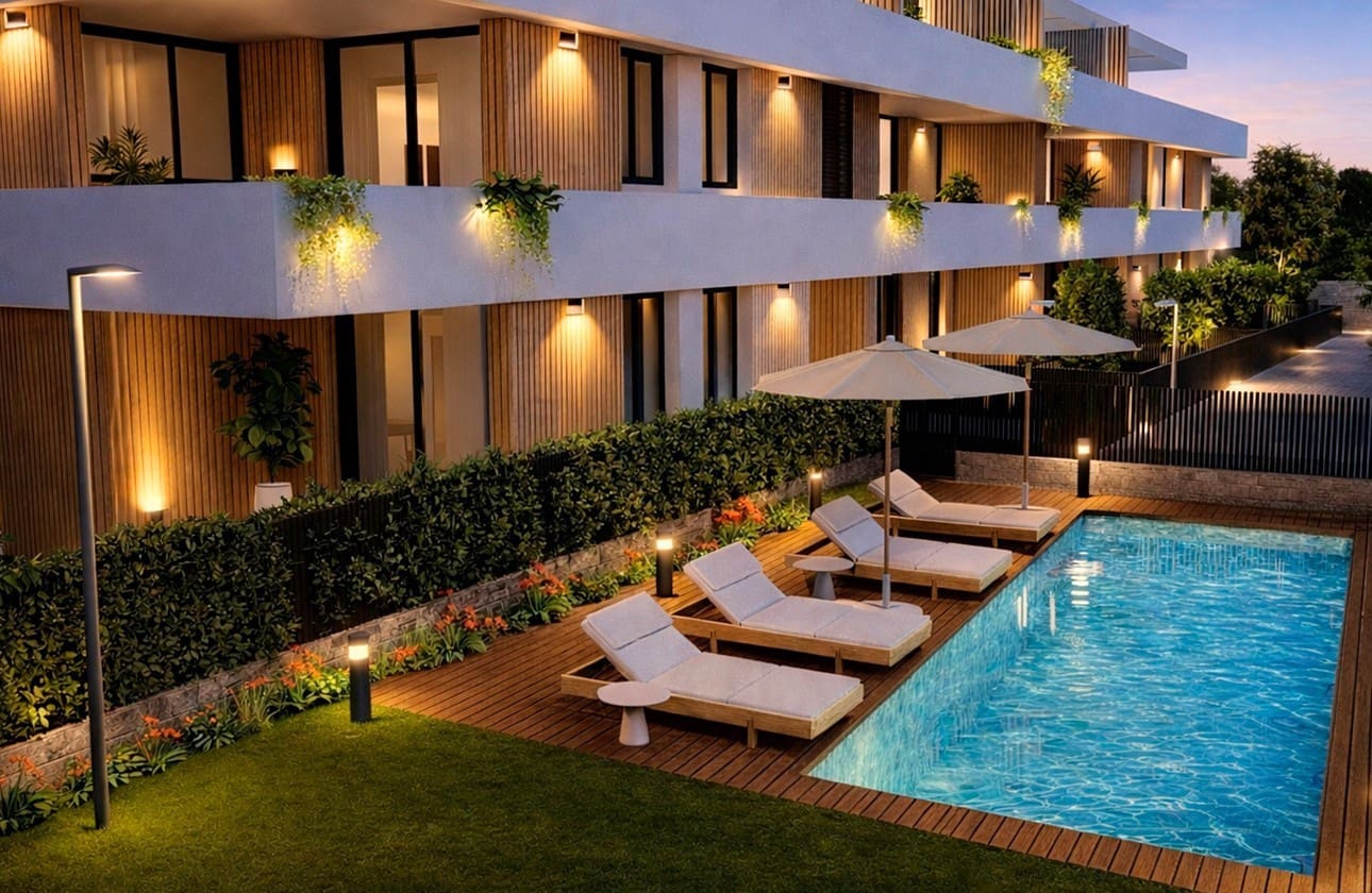 2 sovrum Lägenhet till salu i Javea / Xabia med pool - 345 000 € (Ref: 9646060)