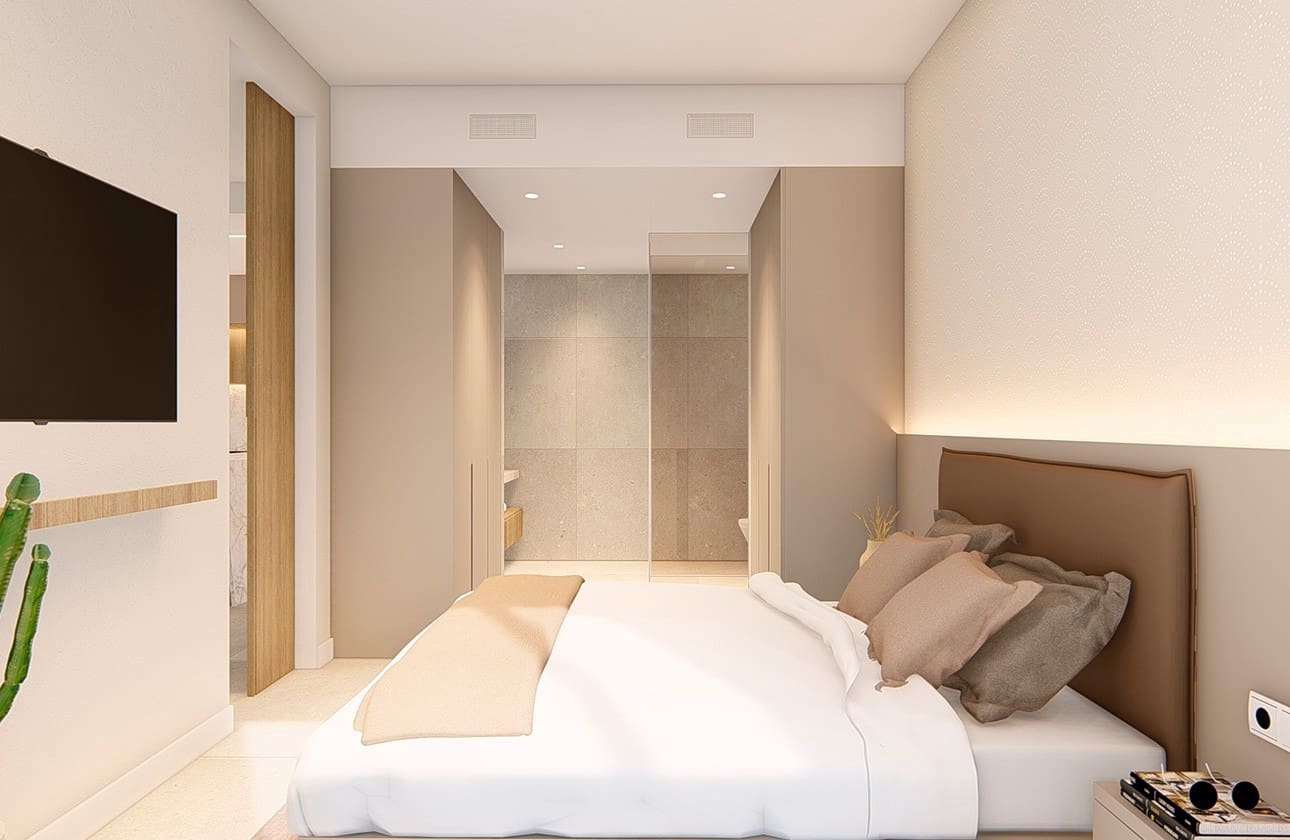 3 soverom Penthouse til salgs i Los Alcazares med svømmebasseng garasje - € 409 000 (Ref: 9679145)