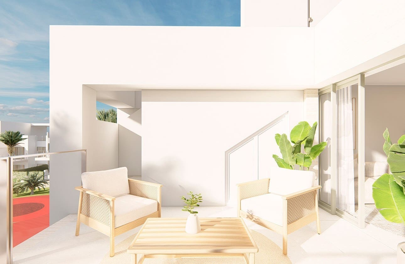 3 soverom Penthouse til salgs i Los Alcazares med svømmebasseng garasje - € 409 000 (Ref: 9679145)