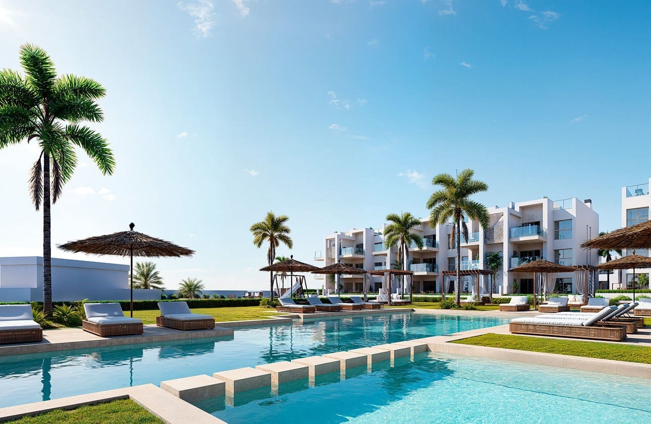 3 soverom Penthouse til salgs i Los Alcazares med svømmebasseng garasje - € 409 000 (Ref: 9679145)