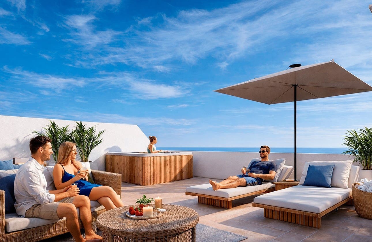 3 soveværelse Penthouse til salg i Los Alcazares med swimmingpool garage - € 409.900 (Ref: 9720597)