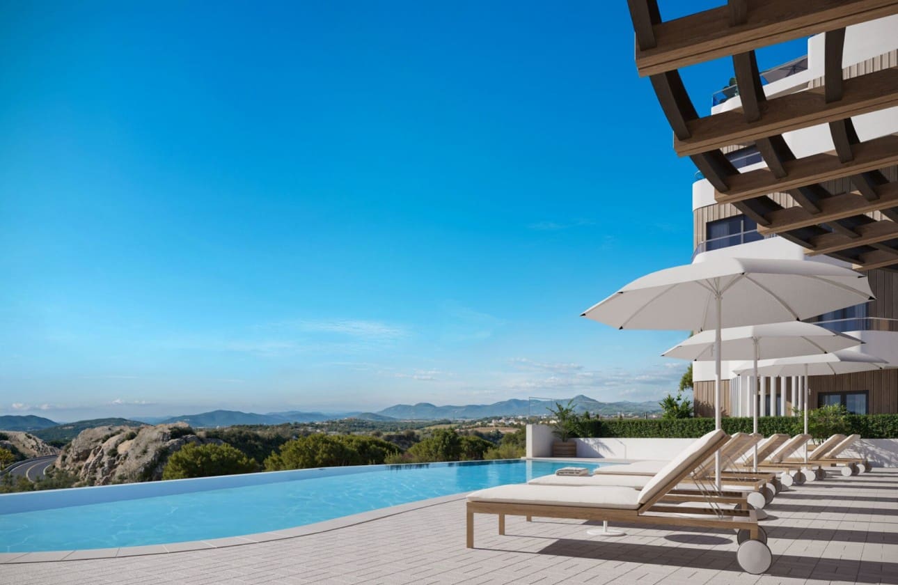 3 makuuhuone Huoneisto myytävänä paikassa Playa de Muchavista mukana uima-altaan 
autotalli - 562 500 € (Ref: 9753628)