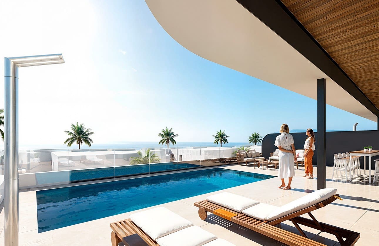 3 soveværelse Lejlighed til salg i Los Alcazares med swimmingpool garage - € 449.000 (Ref: 9771869)