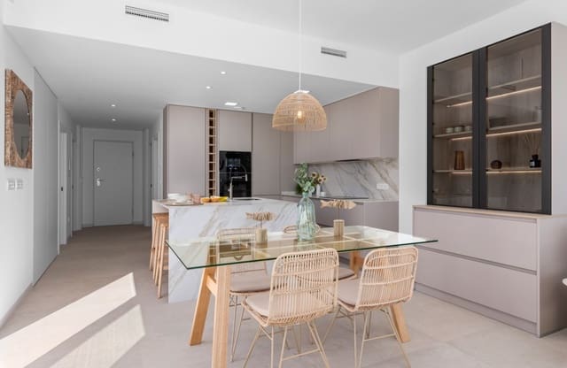 2 quarto Apartamento para venda em Las Lomas de Rame - Bahía Bella, Los Alcázares com piscina garagem - 299 000 € (Ref: 9782158)