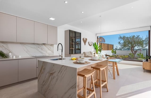 2 quarto Apartamento para venda em Las Lomas de Rame - Bahía Bella, Los Alcázares com piscina garagem - 299 000 € (Ref: 9782158)