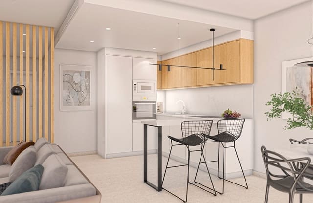 2 slaapkamer Penthouse te koop in Lo Pagan, San Pedro del Pinatar met zwembad garage - € 252.900 (Ref: 9782160)