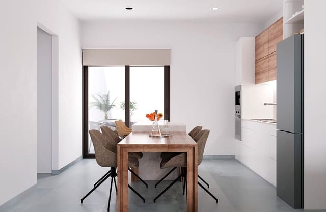 2 slaapkamer Halfvrijstaande villa te koop in Roldan, Torre-Pacheco met zwembad - € 259.900 (Ref: 9782165)