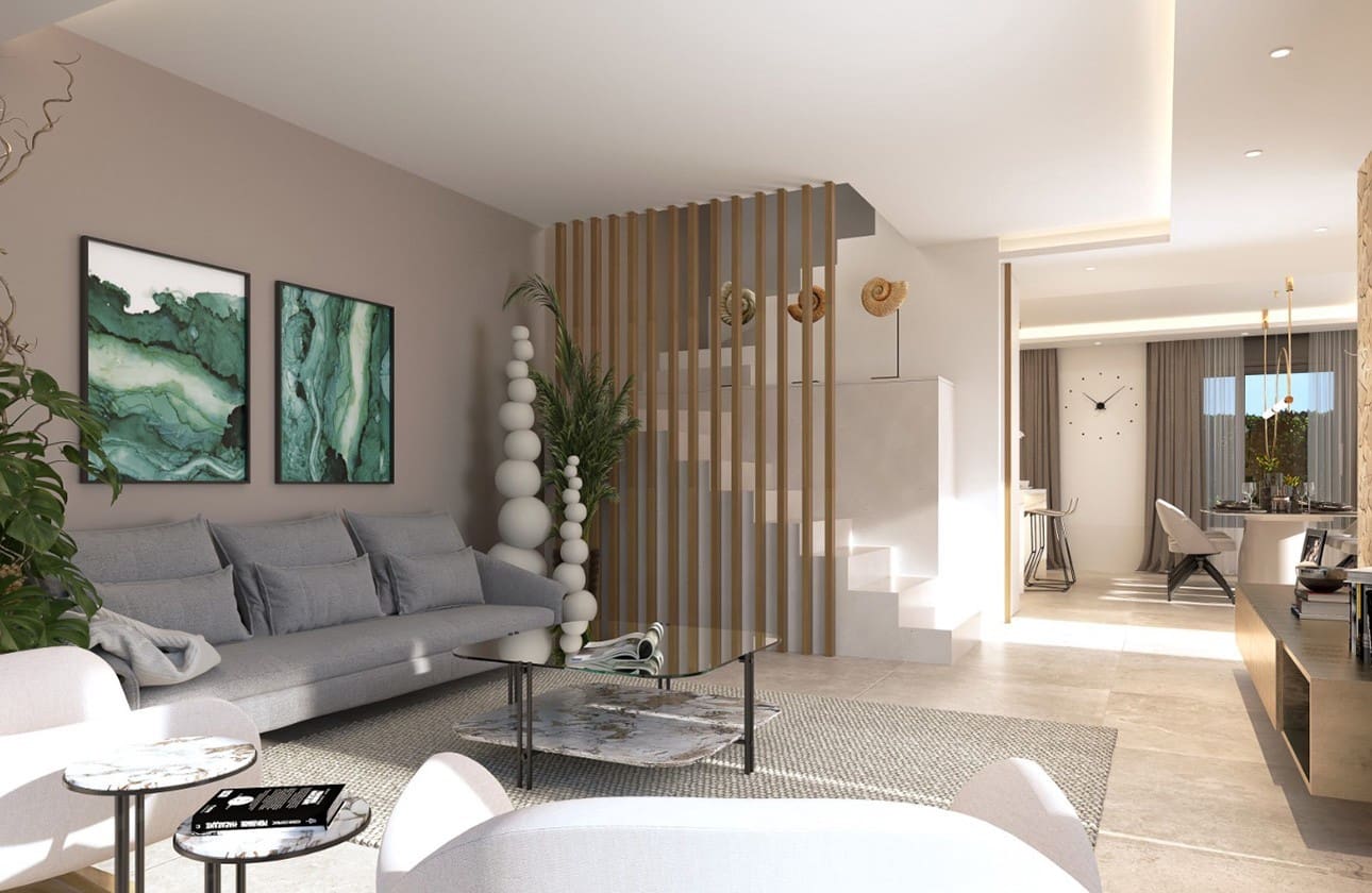 3 makuuhuone Rivitalo myytävänä paikassa Villamartin mukana uima-altaan 
autotalli - 589 000 € (Ref: 9782166)