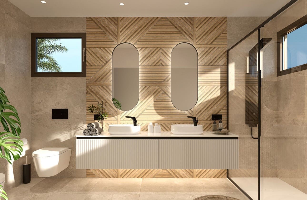 3 makuuhuone Rivitalo myytävänä paikassa Villamartin mukana uima-altaan 
autotalli - 559 000 € (Ref: 9782167)