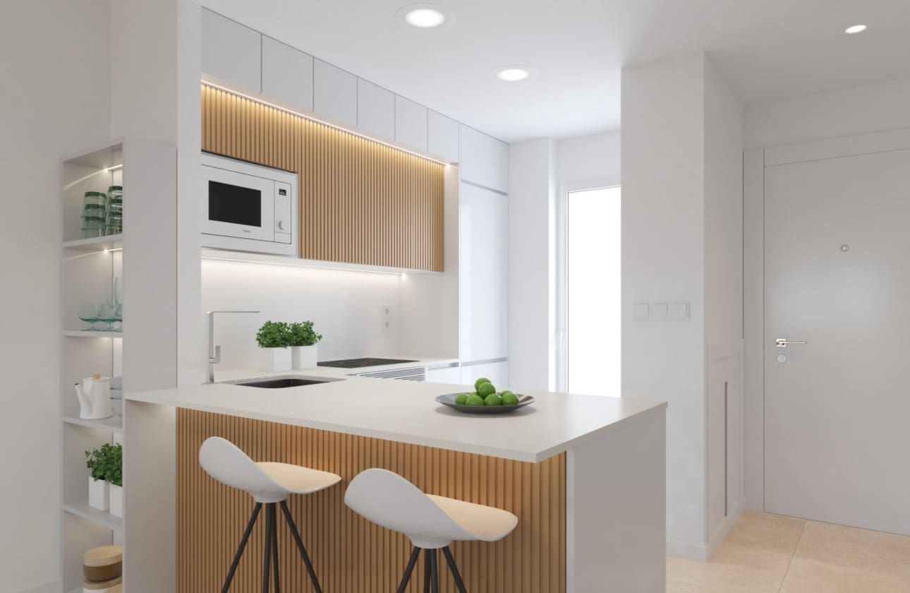 2 Zimmer Apartment zu verkaufen in La Villajoyosa / Vila Joiosa mit Pool Garage - 777.000 € (Ref: 9827794)