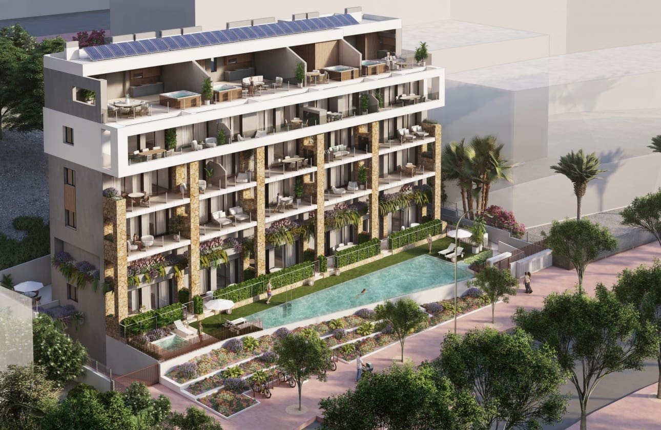 2 Zimmer Apartment zu verkaufen in La Villajoyosa / Vila Joiosa mit Pool Garage - 777.000 € (Ref: 9827794)
