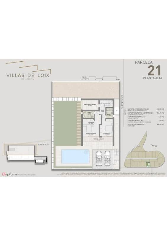 3 sypialnia Willa na sprzedaż w Benidorm z garażem - 1 236 400 € (Ref: 9848273)