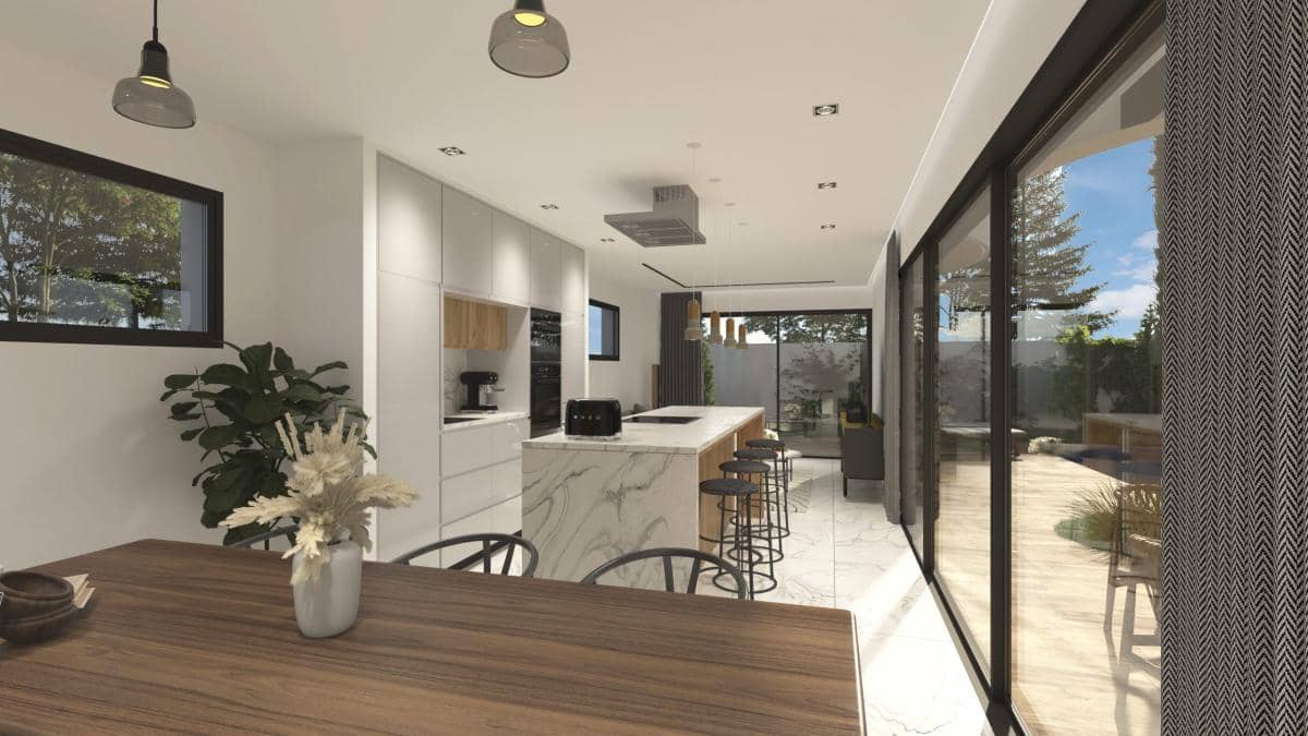 Chalet de 3 habitaciones en Heredades en venta con piscina - 439.000 € (Ref: 9853076)