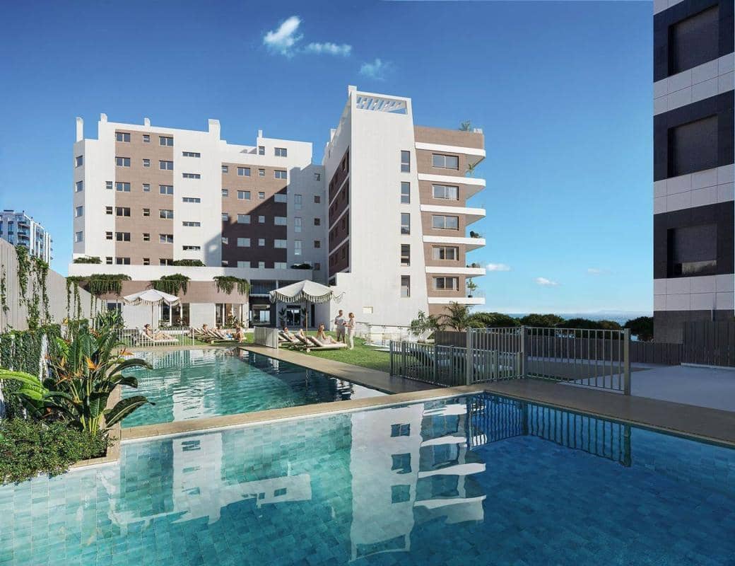 2 soverom Penthouse til salgs i La Villajoyosa / Vila Joiosa med svømmebasseng garasje - € 635 000 (Ref: 9853210)