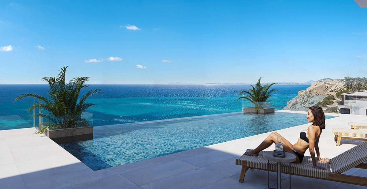 2 soverom Penthouse til salgs i La Villajoyosa / Vila Joiosa med svømmebasseng garasje - € 635 000 (Ref: 9853210)