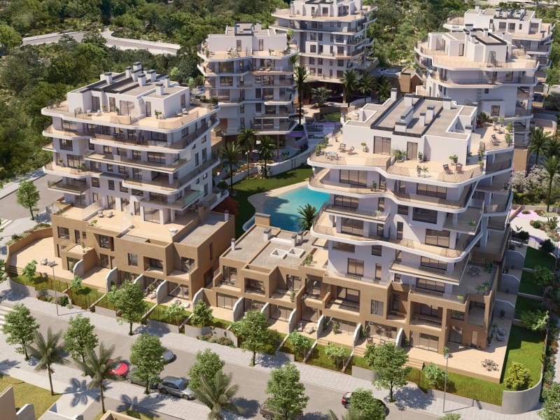 1 slaapkamer Flat te koop in La Villajoyosa / Vila Joiosa met zwembad - € 340.000 (Ref: 9853240)