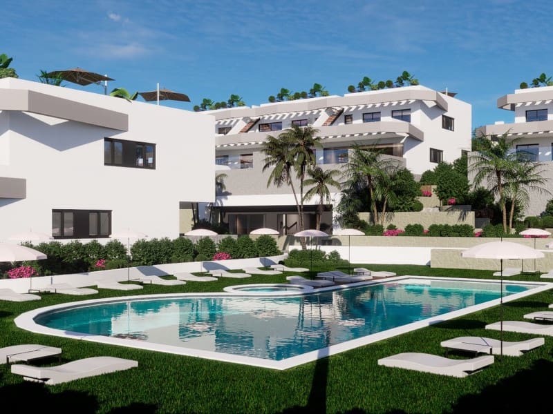3 slaapkamer Bungalow te koop in Finestrat met zwembad - € 429.900 (Ref: 9853313)