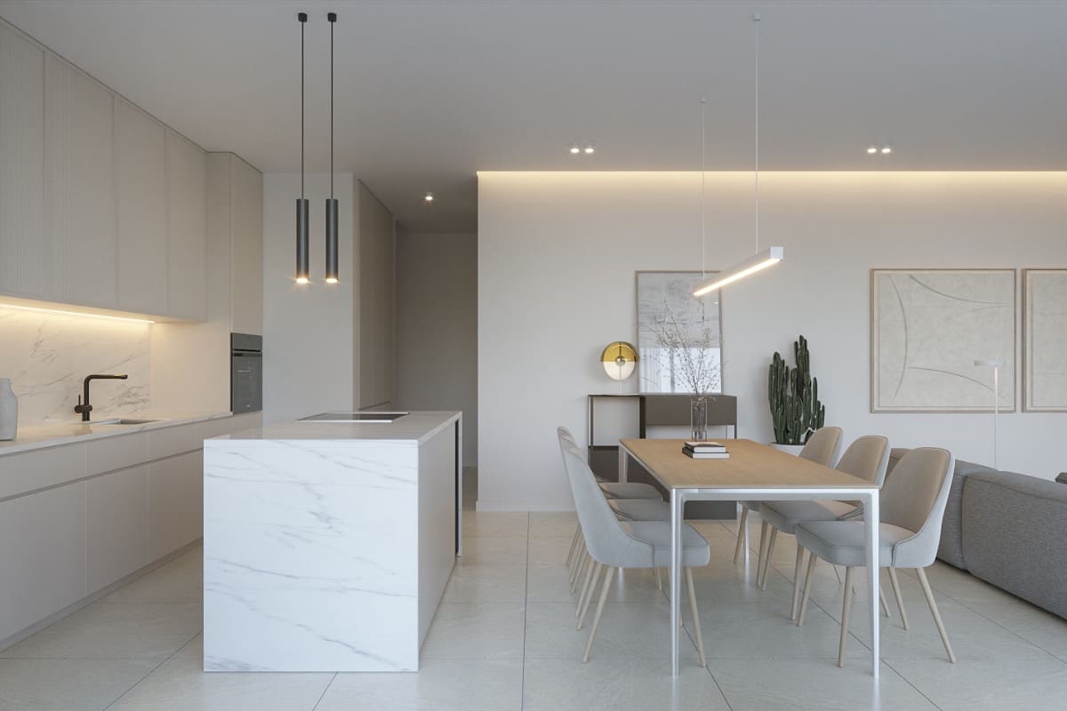 2 camera da letto Attico in vendita in La Nucia con piscina garage - 595.000 € (Rif: 9853614)