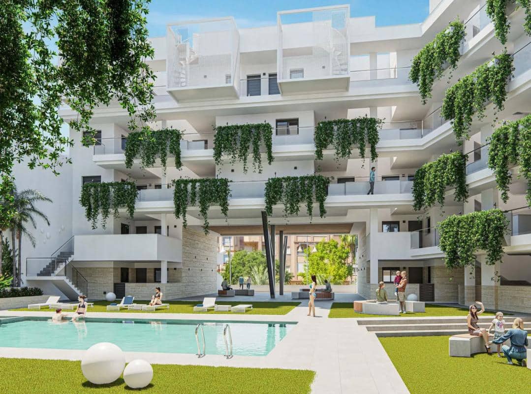 2 slaapkamer Flat te koop in Torrevieja met zwembad - € 263.000 (Ref: 9853774)