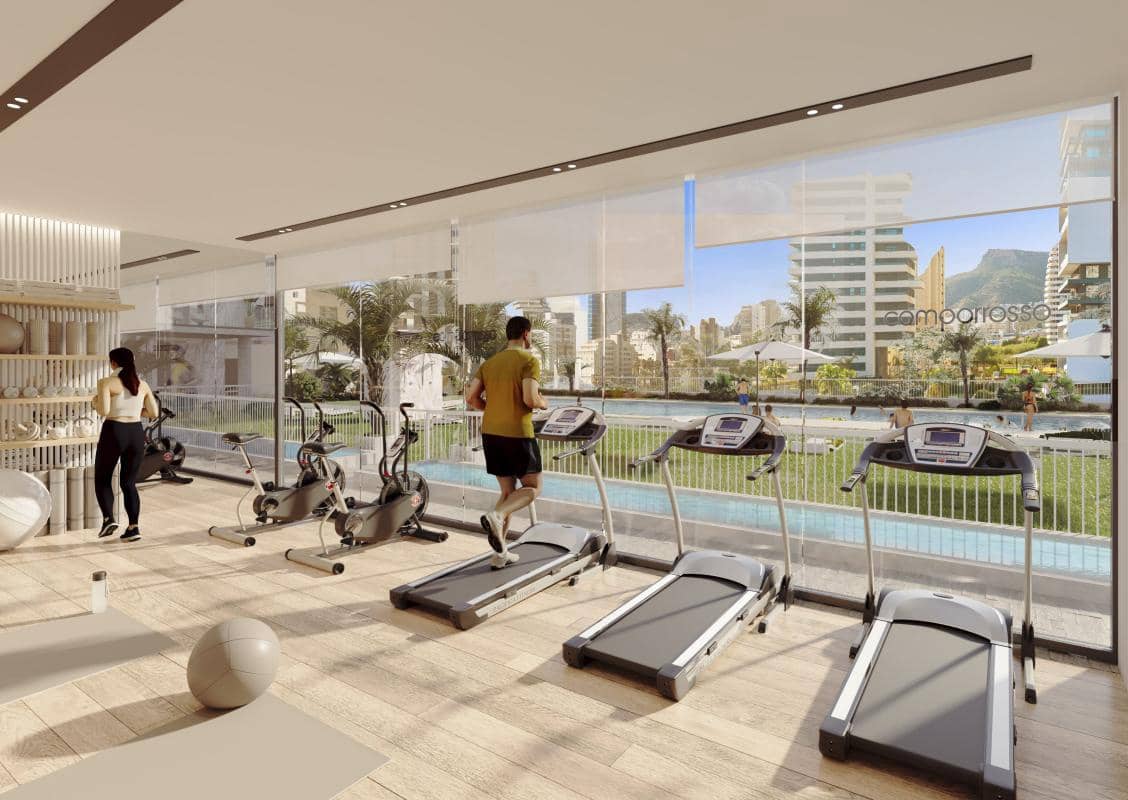 Piso de 2 habitaciones en Calpe / Calp en venta con piscina garaje - 450.000 € (Ref: 9853861)